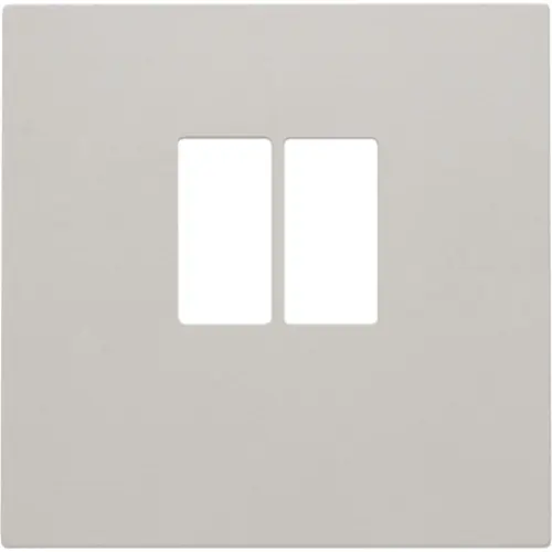 Niko 141-69801 Intense afwerkingsset voor enkelvoudige luidsprekeraansluiting light grey