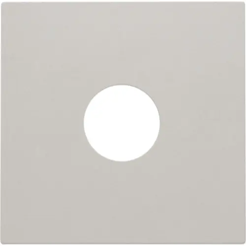 Niko 141-69102 Intense afwerkingsset voor enkele tv-coaxaansluiting light grey