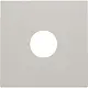 Niko 141-69102 Intense afwerkingsset voor enkele tv-coaxaansluiting light grey