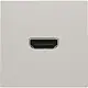 Niko 141-69417 Intense afwerkingsset voor HDMI-aansluiting light grey