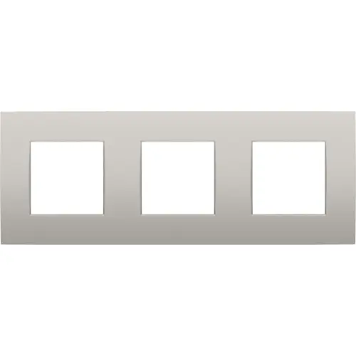 Niko 141-76700 Intense afdekplaat 3-voudig light grey