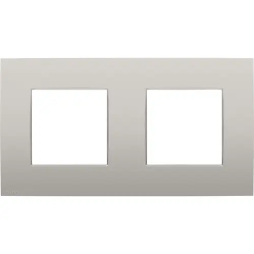 Niko 141-76800 Intense afdekplaat 2-voudig light grey