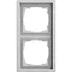 Gira 0212176 afdekraam 2-voudig F100 grijs mat