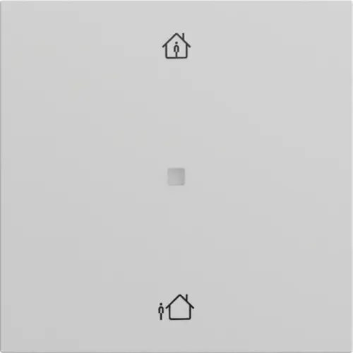 Gira 510676 KNX RF bedieningselement-opzetstuk verwarmingsmodus Systeem 70 grijs mat