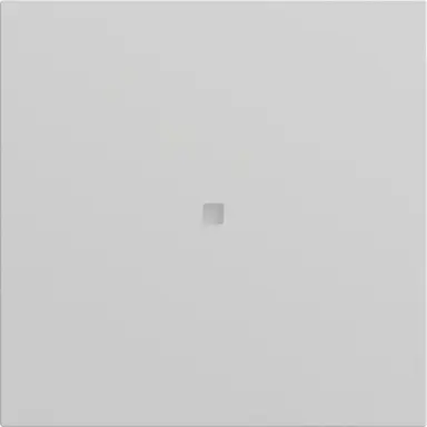 Gira 517176 drukcontact met wip 1-voudig voor Gira One en KNX Systeem 70 grijs mat