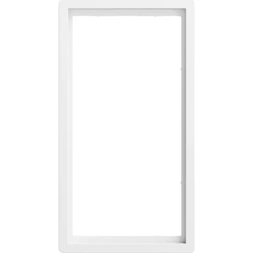 Gira 1002172 afdekraam 2-voudig zonder middenstijl F100 wit mat