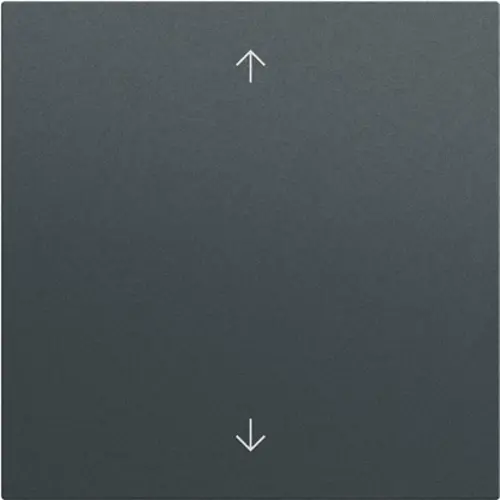 Gira 536173 Systeem 3000 jaloezie/tastdimmerknop met pijlen Systeem 70 antraciet mat