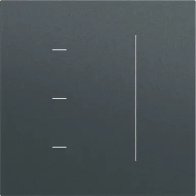 Gira 536573 touch dimmerknop Systeem 3000 tastdimmer Systeem 70 antraciet mat