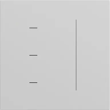 Gira 536576 touch dimmerknop Systeem 3000 tastdimmer Systeem 70 grijs mat