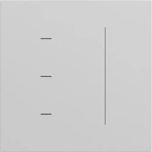 Gira 536576 touch dimmerknop Systeem 3000 tastdimmer Systeem 70 grijs mat