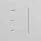 Gira 536576 touch dimmerknop Systeem 3000 tastdimmer Systeem 70 grijs mat