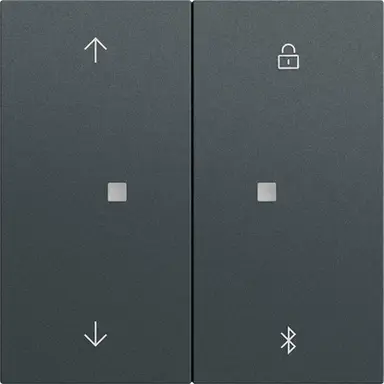 Gira 536773 Systeem 3000 Bluetooth bedieningselement met pijlsymbolen Systeem 70 antraciet mat