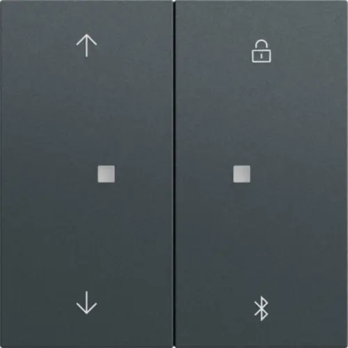 Gira 536773 Systeem 3000 Bluetooth bedieningselement met pijlsymbolen Systeem 70 antraciet mat
