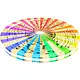 Yphix 50055067 RGBW COB LED-strip 5 meter 24V IP20 840 leds/m 3000K