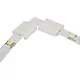 Yphix 50056515 LED-stripconnector 90° strip-naar-strip 24V 5050 SMD IP20