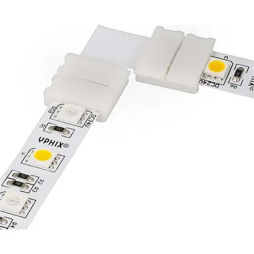 Yphix 50056565 RGBW LED-stripconnector 90° strip-naar-strip 24V 5050 SMD IP20