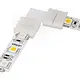 Yphix 50056565 RGBW LED-stripconnector 90° strip-naar-strip 24V 5050 SMD IP20