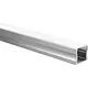 Yphix 50289420 LED-stripprofiel Potenza hoog aluminium 1 meter inclusief melkwitte afdekkap