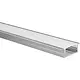Yphix 50289460 LED-stripprofiel Marconia breed aluminium 1 meter inclusief melkwitte afdekkap