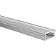 Yphix 50289462 LED-stripprofiel Marconia breed aluminium 1 meter inclusief transparante afdekkap