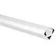 Yphix 50289472 LED-striphoekprofiel Tarenta wit 1 meter inclusief melkwitte afdekkap