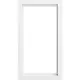 Gira 100272 afdekraam 2-voudig zonder middenstijl F200 wit mat