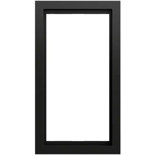 Gira 100274 afdekraam 2-voudig zonder middenstijl F200 zwart mat