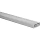 Yphix 50289405 LED-stripprofiel Felita extra laag aluminium 1 meter inclusief transparante afdekkap