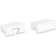 Yphix 50289920 Eindkappen voor LED-stripprofiel Felita wit (set van 2)