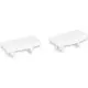 Yphix 50289921 Eindkappen voor LED-stripprofiel Potenza laag wit (set van 2)