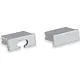 Yphix 50289988 Eindkappen voor LED-stripprofiel Felita grijs (set van 2)