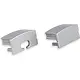 Yphix 50289991 Eindkappen voor LED-stripprofiel Senisa grijs (set van 2)