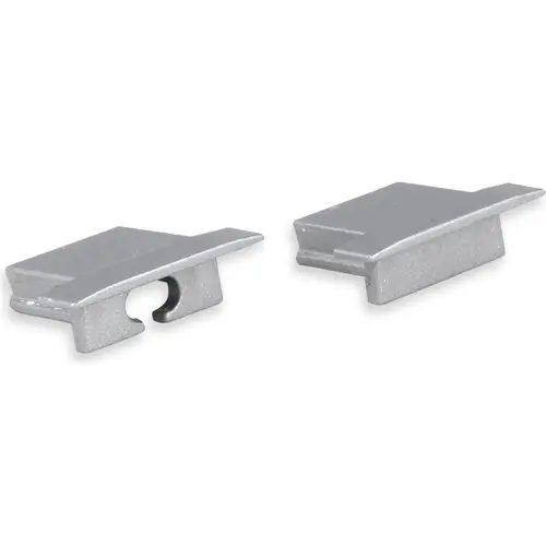 Yphix 50289992 Eindkappen voor LED-stripprofiel Matera laag grijs (set van 2)