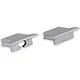 Yphix 50289992 Eindkappen voor LED-stripprofiel Matera laag grijs (set van 2)