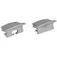 Yphix 50289994 Eindkappen voor LED-stripprofiel Marconia grijs (set van 2)