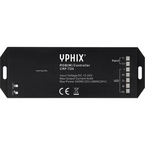 Yphix 50204940 RGB(W)-controller CRF-T24 12-24 V