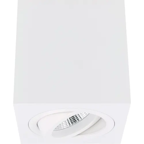 Yphix 50114824 Palermo opbouwspot 1-voudig kantelbaar wit