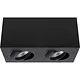 Yphix 50114856 Palermo opbouwspot 2-voudig kantelbaar zwart