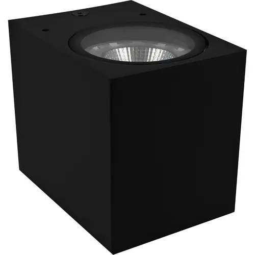 Yphix 50241020 Kubbe wandlamp down zwart GU10 IP44