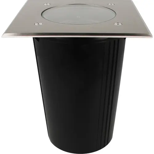 Yphix 50228010 Novus grondspot vierkant kantelbaar GU10 IP67 RVS