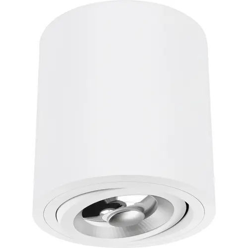 Yphix 50114823 Roma AR111 opbouwspot rond kantelbaar wit