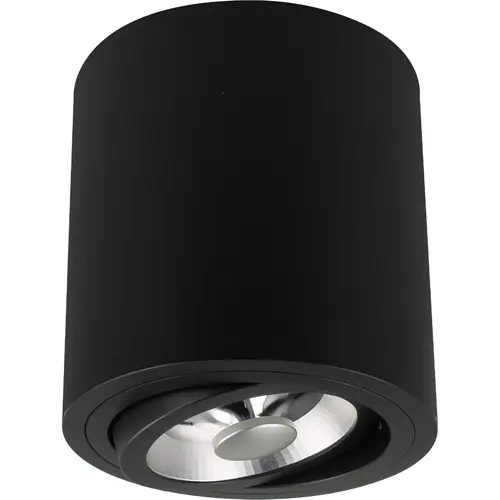 Yphix 50114828 Roma AR111 opbouwspot rond kantelbaar zwart