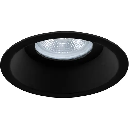 Yphix 50184416 Arezzo inbouwspot rond verdiept zwart