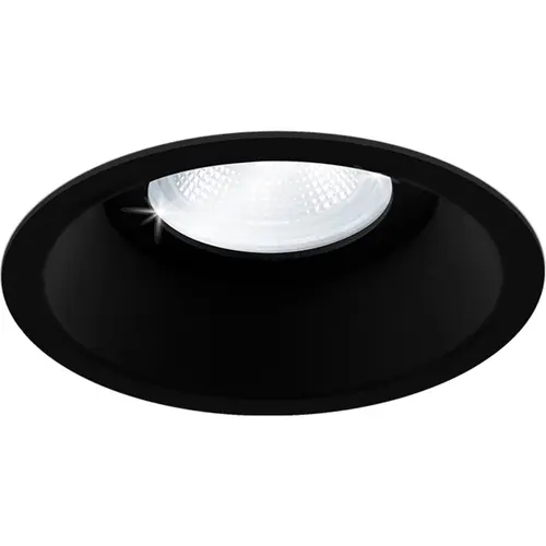 Yphix 50184426 Arezzo inbouwspot rond verdiept IP54 zwart