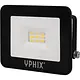 Yphix 50508210 Pro LED-breedstraler 10 W 3000 K IP65 zwart