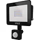 Yphix 50508212 Pro LED-breedstraler met bewegingssensor 10 W 3000 K IP44 zwart