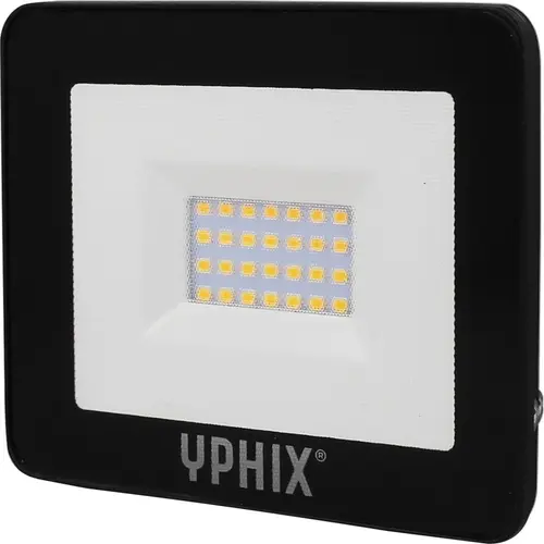 Yphix 50508220 Pro LED-breedstraler 20 W 3000 K IP65 zwart
