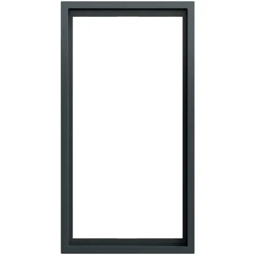 Gira 100283 afdekraam 2-voudig zonder middenstijl F300 antraciet