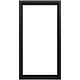 Gira 100284 afdekraam 2-voudig zonder middenstijl F300 zwart mat