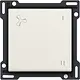 Niko 139-61106 Intense afwerkingsset voor mechanische ventilatiebediening cotton white textured